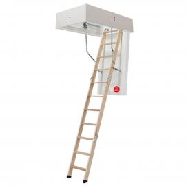 More about Dolle Bodentreppe clickFIX® thermo 3-teilig bis 274cm Raumhöhe mit U-Wert 0,38 Deckenöffnung 120x60cm