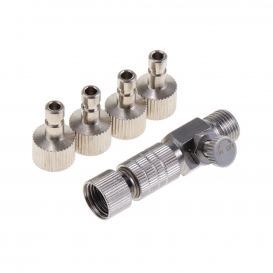 More about 1/8 \'\' Stecker Luftpumpenanschluss Einstellbarer Druck Schnellwechsler Alloy Metal