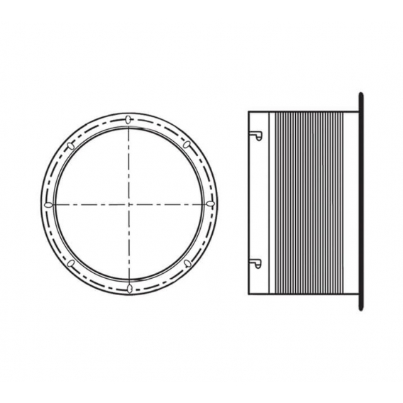 Vortice MPC Rohrventilator Elastische Manschette RA, [Ausführung]:250