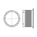 Vortice MPC Rohrventilator Elastische Manschette RA, [Ausführung]:250