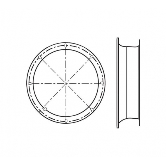 Vortice MPC Rohrventilator Ansaugdüse BO, [Ausführung]:250