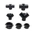 Air Vent Ducting Exhaust Connector 3 Outlets Air Conditioning Ducting Splitter for Standheizung Black Farbe 75 mm T-Form