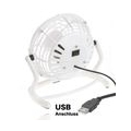 3x USB Ventilator leiser elektrischer Tischventilator mit USB Anschluss