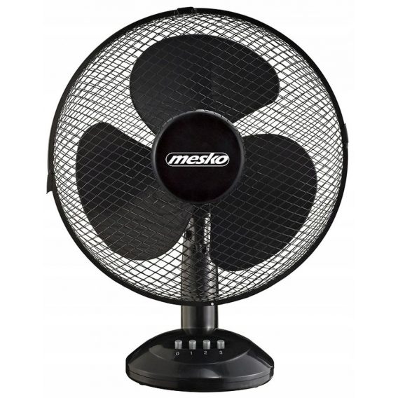 Mesko Tischventilator Ø40 cm 45 Watt | Ventilator | Rotation zuschaltbar | oszillierend | leiser Betrieb | Windmaschine | Luftkü