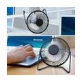 Mini USB Tischventilator 4 Zoll Ventilator Desktop Lüfter Neigbar einstellbare Metall Ventilatoren Für Den Schreibtisch