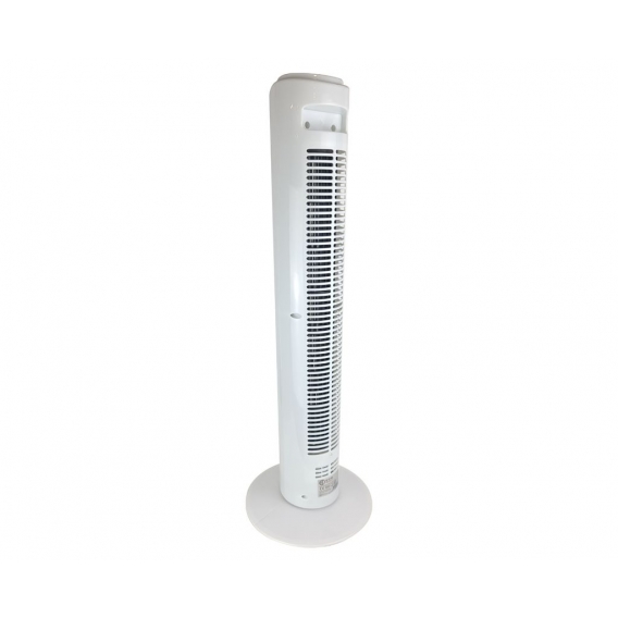Säulenventilator 45W Weiß Fernbedienung Timer Rotation Standventilator Turmventilator Ventilator 81cm Tischventilator