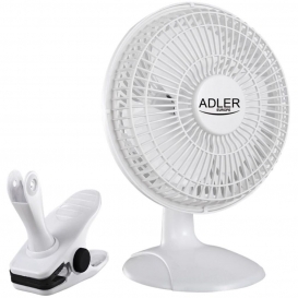 More about Adler 2 in 1 Tischventilator | Standventilator | Clipventilator | Ø15 cm | 2 Laufgeschwindigkeiten | 30 Watt