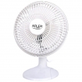 Adler 2 in 1 Tischventilator | Standventilator | Clipventilator | Ø15 cm | 2 Laufgeschwindigkeiten | 30 Watt