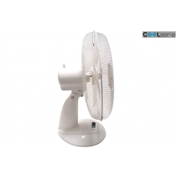 Tischventilator COOL SERIE 40 cm 3 Stufen weiss