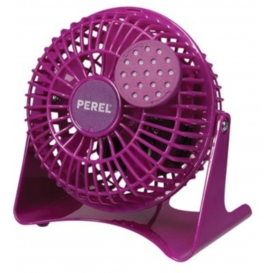 More about Perel tischventilator 14 W 10 cm Stahl lila