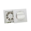 VINGO Badlüfter  Einbauventilatoren 100 mm Wandluefter Ventilator Luefter fuer Bad WC Kueche Wandventilator Badezimmer Wand Nied