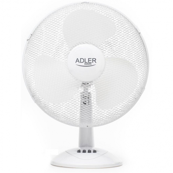 Adler Ventilator Ø 40 cm | Tischventilator | Windmaschine | Kleiner Ventilator | Desk Fan| 55 Watt