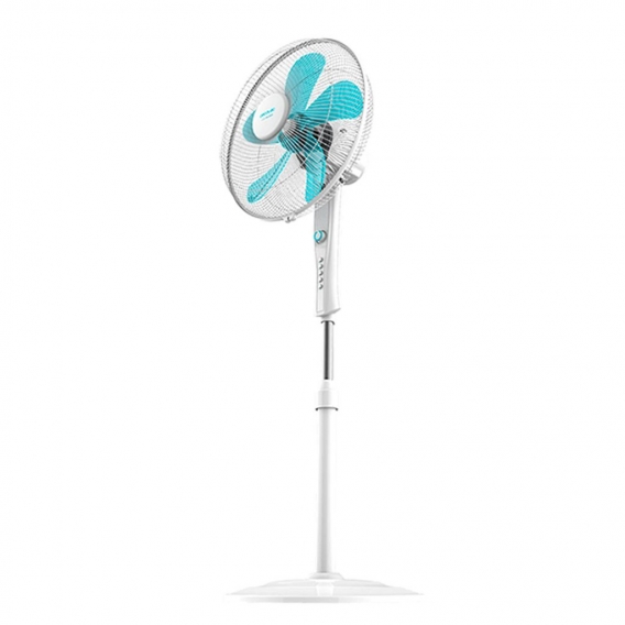 Cecotec Standventilator EnergySilence 520 Power White. 5 Klingen 40 cm Durchmesser, oszillierend, 4 Geschwindigkeiten, einstellb