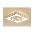 40W 220V Deckenventilator Fan LED Deckenleuchte Pendelleuchte mit Fernbedienung für  Schlafzimmer Wohnzimmer Esszimmer 55cm