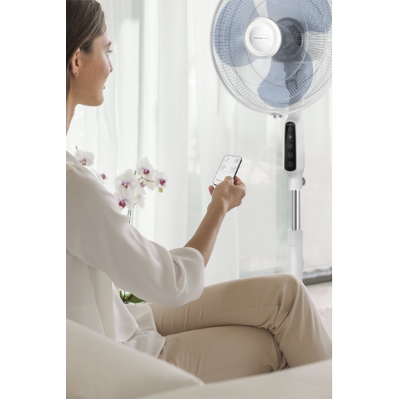 ROWENTA Stand-Ventilator Essential+ VU4440 silber / weiß