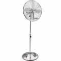 Syntrox Retro Chrom Standventilator mit Oszillation