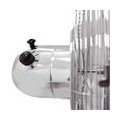 Syntrox Retro Chrom Standventilator mit Oszillation