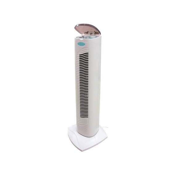 Standventilator ''Tower Fan'', 3 Geschwindigkeiten + Oszillation, 120 Minuten Timer, grau