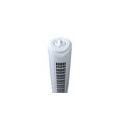 Turm-Ventilator 79 cm weiss 45 Watt 3 Stufen mit Oszilation