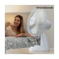 InnovaGoods Tischventilator Ø 30 cm 35W Weiß