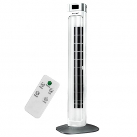 More about V-tac VT-5536 Turmventilator mit Display - 55W - Weiß - 91 cm hoch