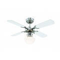 Deckenventilator Portland Ambiance Chrom mit Licht