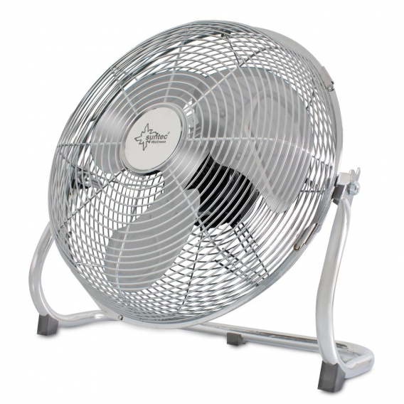 SUNTEC Bodenventilator CoolBreeze 3500 BV - Leise 35 cm 50 Watt | Boden Ventilator 3 Stufen, Tragbar | Fan Kühlung Windmaschine 