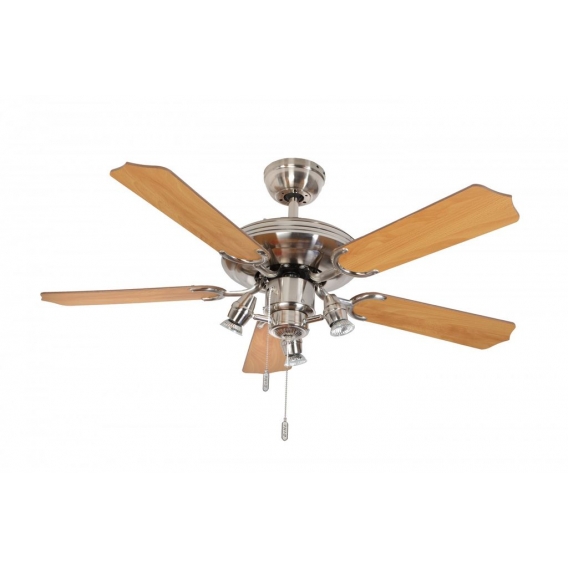 Deckenventilator Steel-Star N630 mit Licht 132 cm