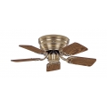 Deckenventilator Classic Flat III Messing antik 75