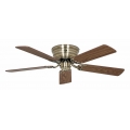 Deckenventilator Classic Flat III Messing antik 132