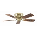 Deckenventilator Classic Flat III Messing poliert 103