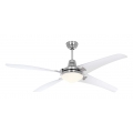 Deckenventilator Mirage Chrom / Transparent