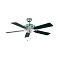 CasaFan Deckenventilator MERKUR 132 cm mit Zugschnur, [Flügelfarbe]:Lack schwarz