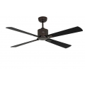 Deckenventilator Eco Neo II 132 cm BA Schwarz / Teak