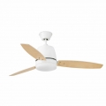 Deckenventilator Malta Weiß inklusive Leuchte 132 cm von Faro