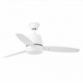 Deckenventilator Malta Weiß inklusive Leuchte 132 cm von Faro