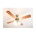 Deckenventilator Princess Trio Messing antik 105 cm