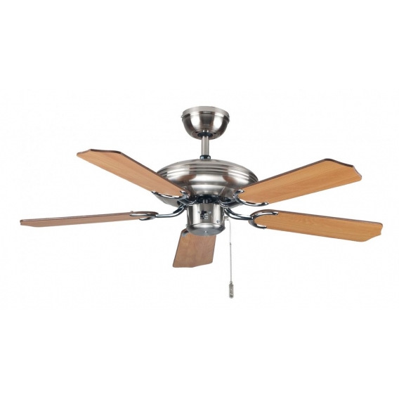 Deckenventilator Steel-Star Slimline mit Zugschnur 103 cm