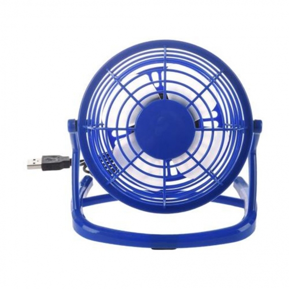 Kleiner Tischventilator, USB-betriebener Tischventilator, natürlicher Wind, tragbarer Ventilator für Laptops, PC, Auto, Küche, B