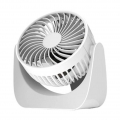 Kleiner USB-Tischventilator, um 360 ° verstellbarer Neigungswinkel, kleiner, aber leistungsstarker tragbarer Mini-Ventilator, De