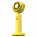 Handheld Fan Mute Electric Lightweight Outdoor Starke Winde für Unterwegs Farbe Gelb