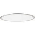 Rabalux LED Deckenleuchte TALEB silber _60/100cm oval H: 5cm, inkl. Fernbedienung, mit Nachtfunktion