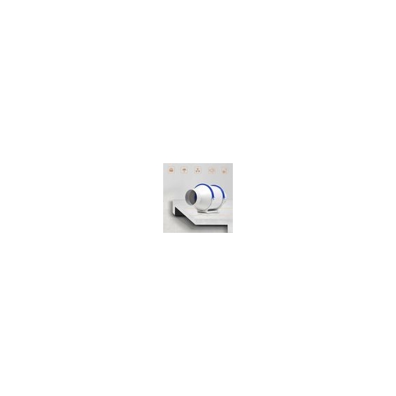 Rohrventilator 165-198m³/h Abluftventilator Kanalventilator Kanallüfter für Badezimmer Küche 220V