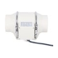 Rohrventilator Ablüfter Gebläse Lüfter 220V Vents Badlüfter Küchenlüfter Ablüfter  Ventilator Kanallüfter mit Kugellager (HF-100