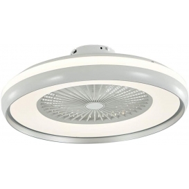 More about 23" Deckenventilator mit Beleuchtung Fernbedienung Fan Moderne LED Deckenleuchte einstellbare Geschwindigkeit 60W