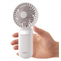 X4-LIFE Mini Ventilator mit Spiegel, LED Licht & Akku