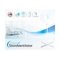 KoTaRu Standventilator 40 cm 3 Stufen-Ventilator