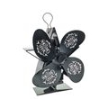 Xmas thema hitze betrieben kamin ofen ventilator für holzbrenner eco friendly Farbe Black_B