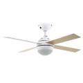 Deckenventilator LOSCIALE weiß glänzend weiß Ø106,6cm H:36cm