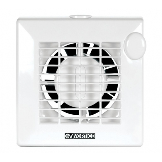 Vortice M 100/4", Weiß, 18 W, 230-240 V, 50 Hz, 159 mm, 160 mm, 100 mm